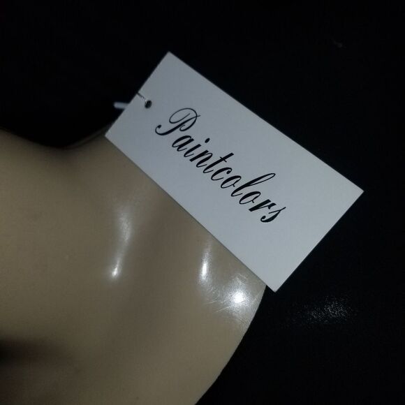 Paintcolors Women's Long Puff Sleeve Pleated Long Maxi Dress Cutout High Waist M - Picture 3 of 14